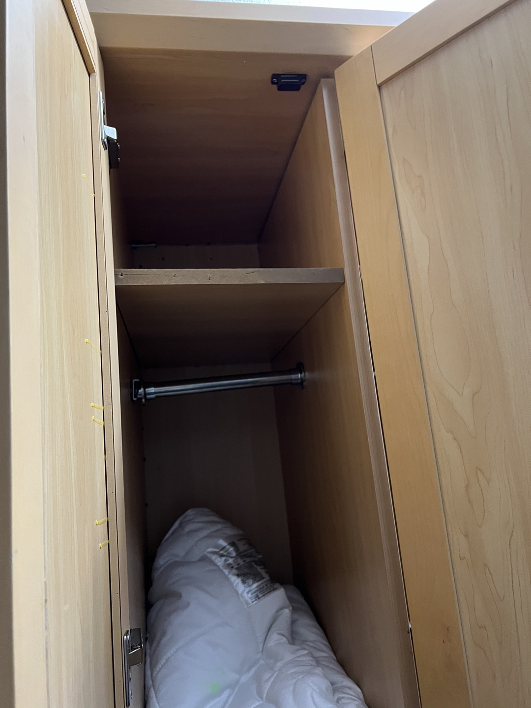 Wooden Wardrobe With Drawers - photo 3