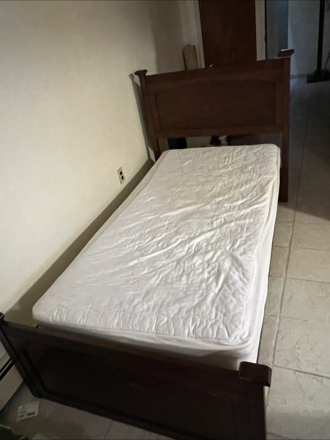 Twin Bed frame with Free Mattress
