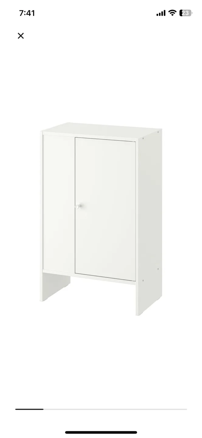 IKEA white cabinet thumbnail