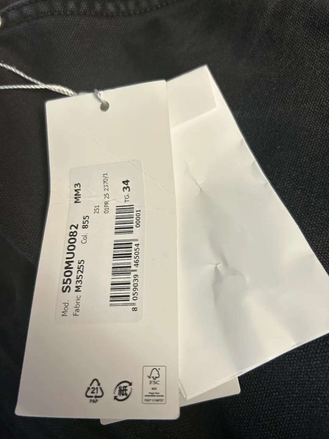 Maison Margiela grey shorts image indicator(6)