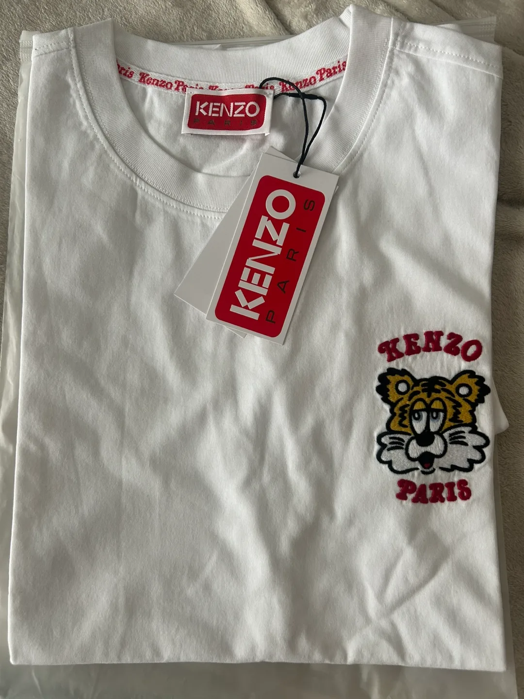 Kenzo Paris White T-Shirt thumbnail