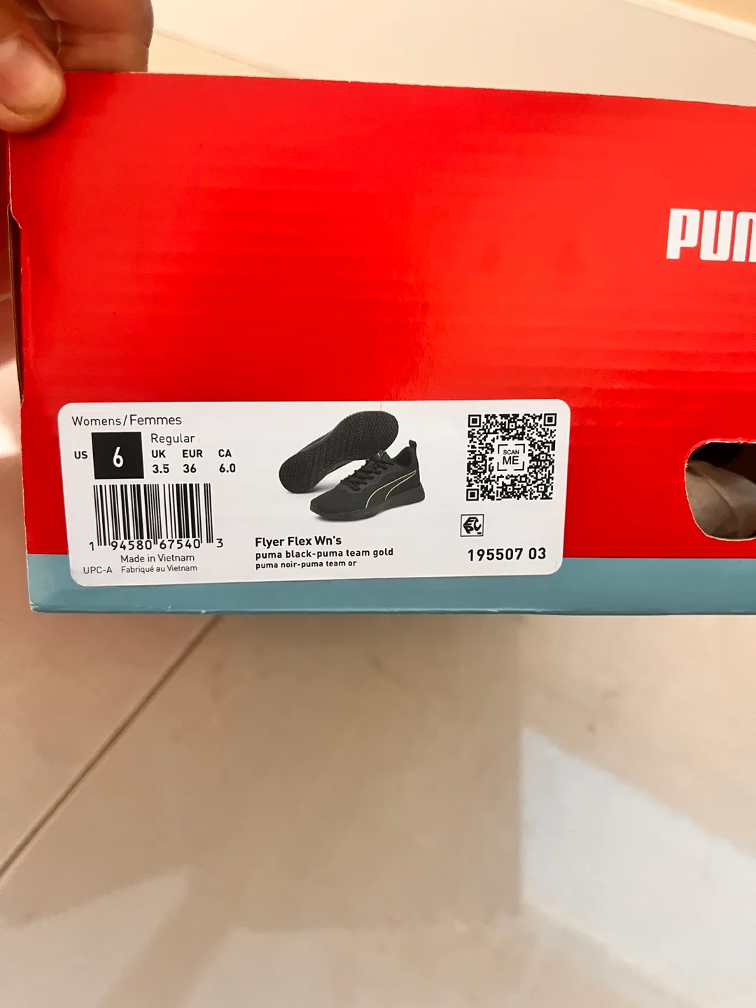 BNIB Puma Flyer Flex Wn's Sneakers - Size 6 image indicator(5)