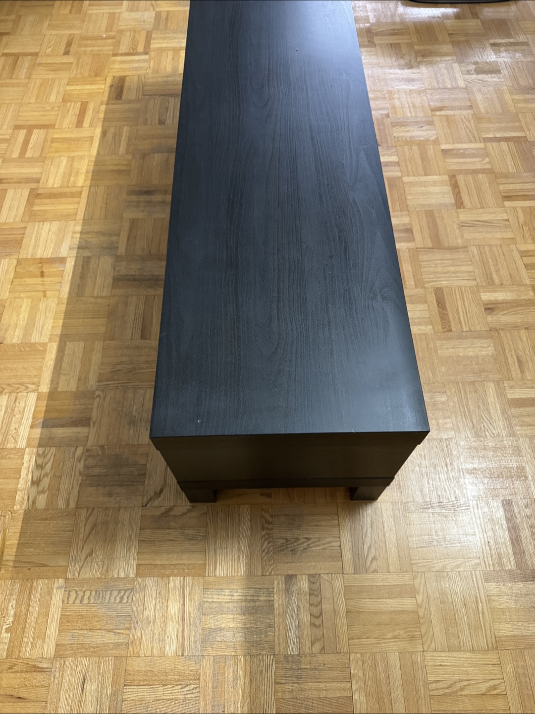 IKEA Black TV Stand - photo 5