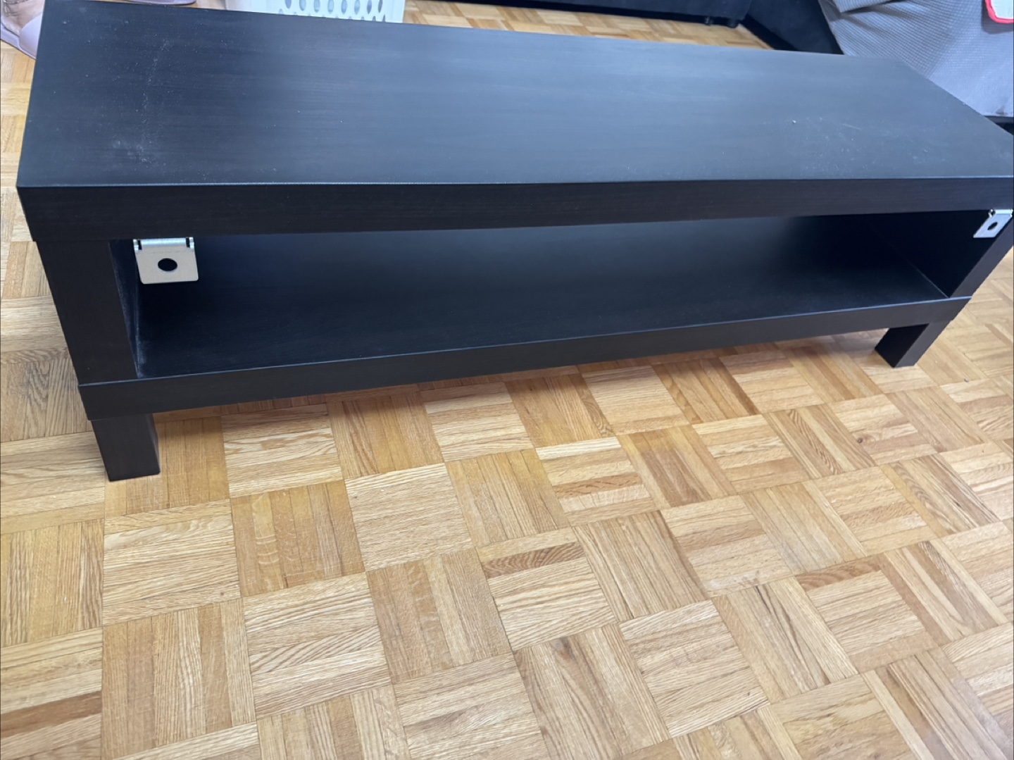 IKEA Black TV Stand - photo 4