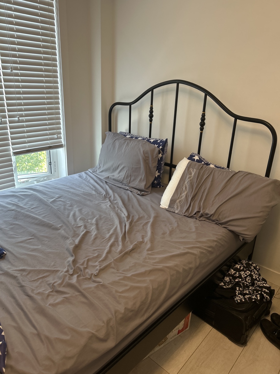 Twin-Size IKEA Bed Frame and Mattress - photo 2