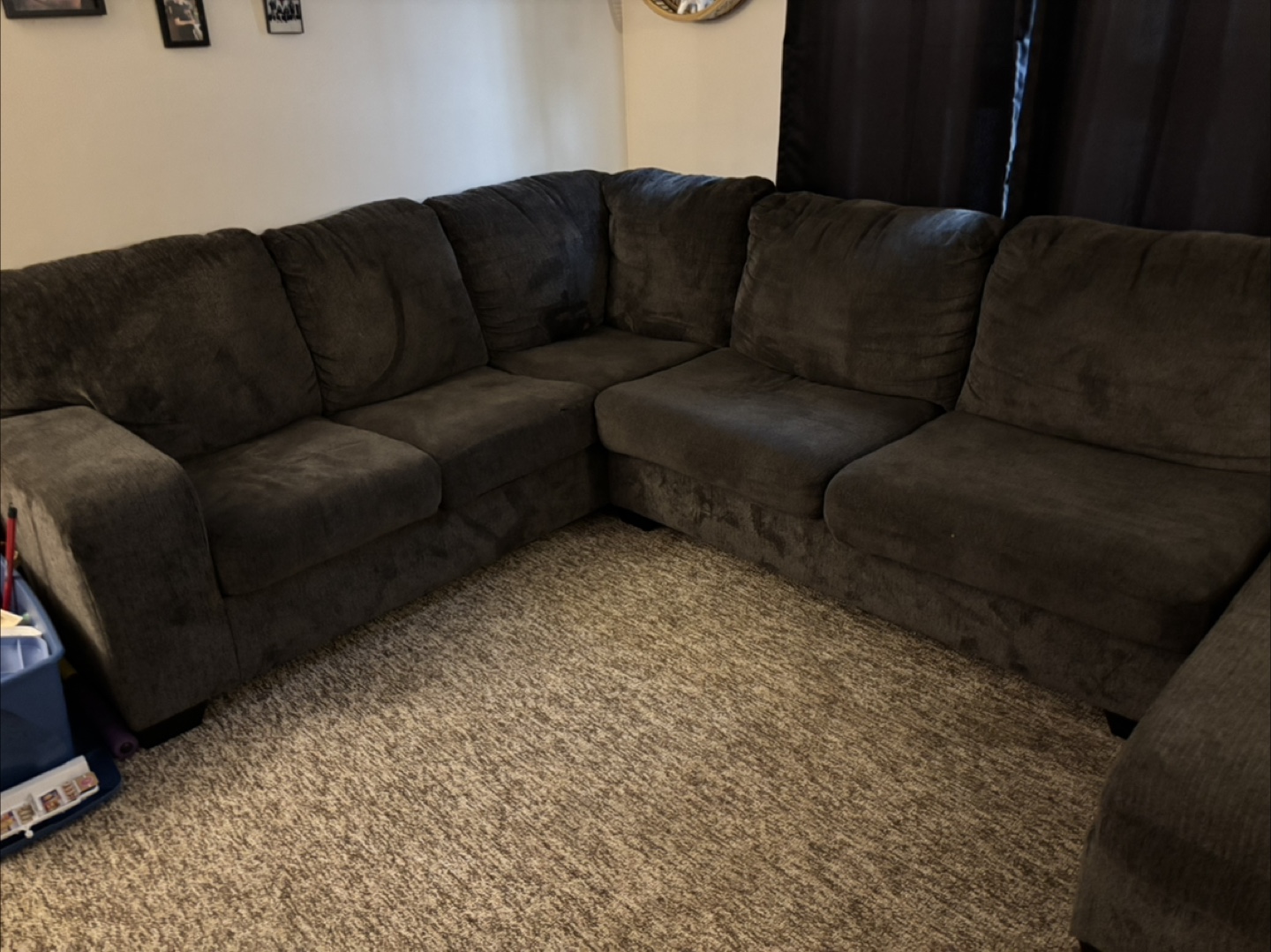 Grey Sectional Sofa - photo 4