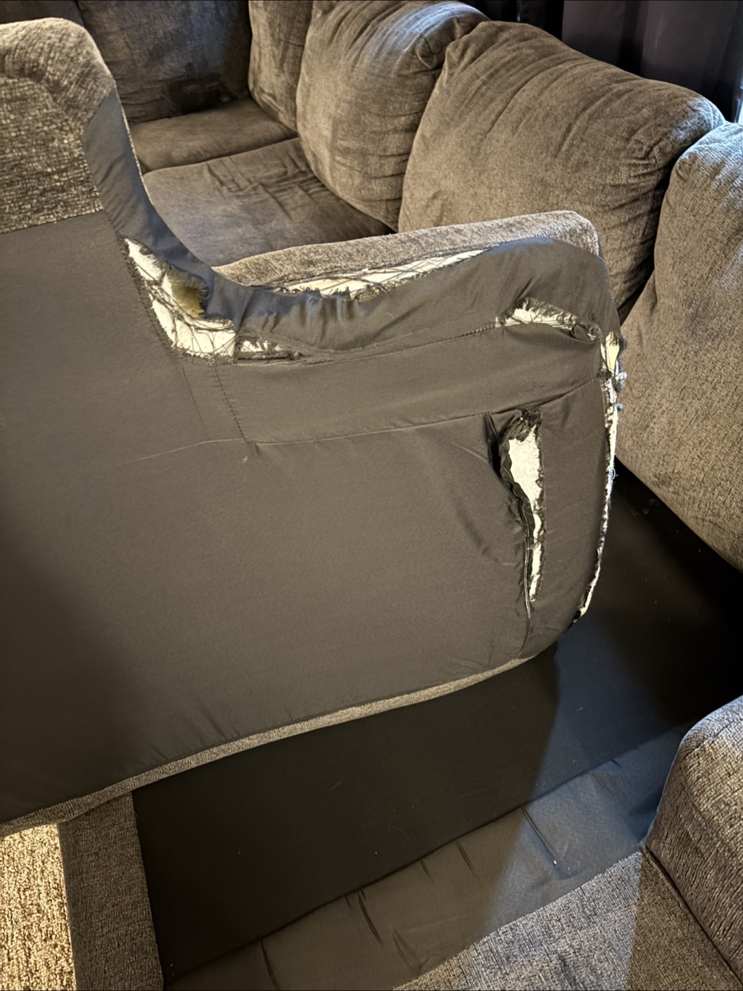 Grey Sectional Sofa - photo 3