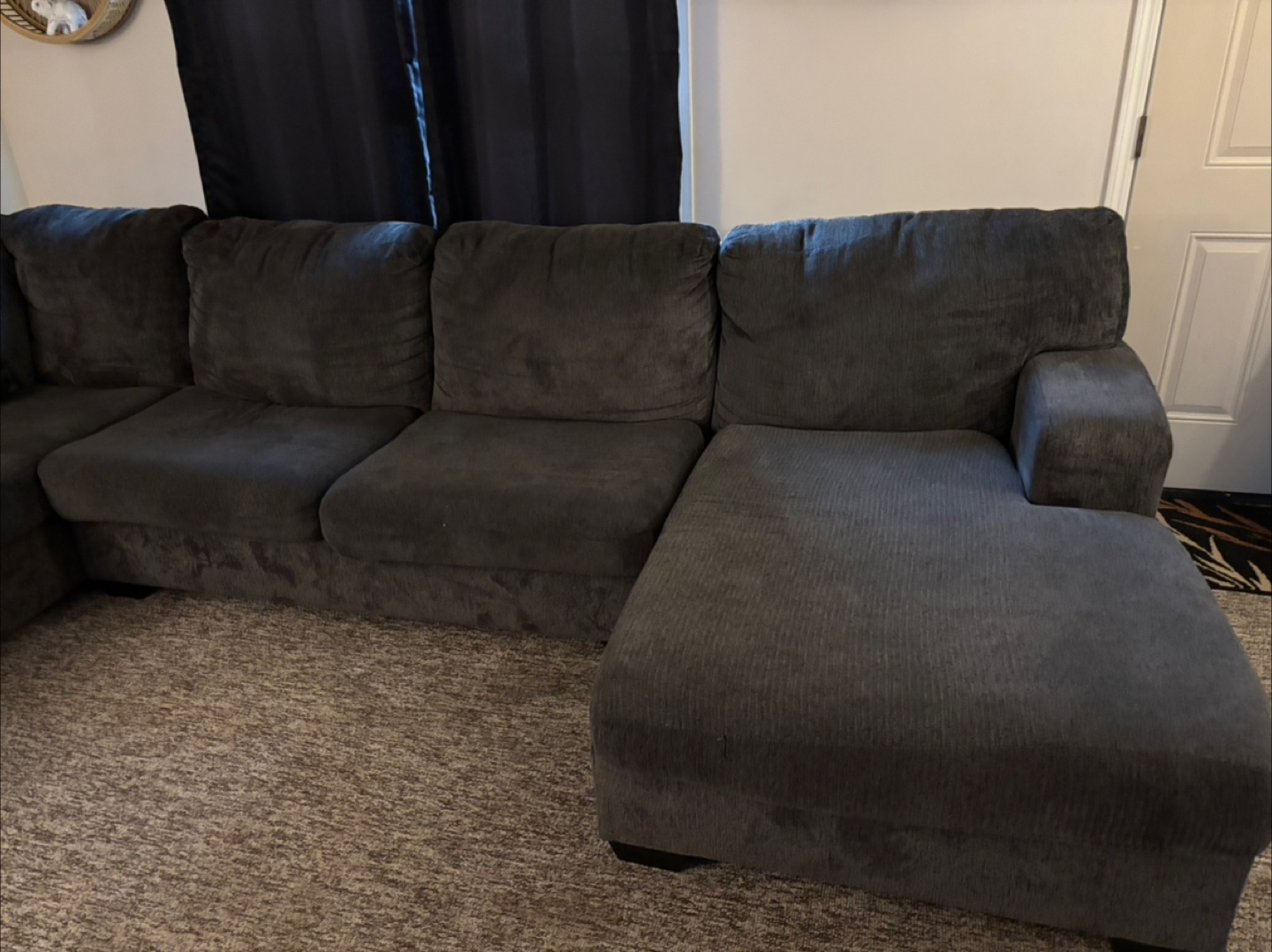 Grey Sectional Sofa - photo 5