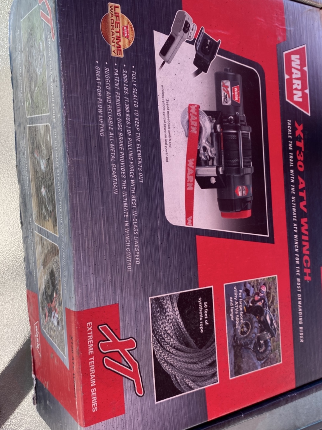 WARN XT30 ATV Winch