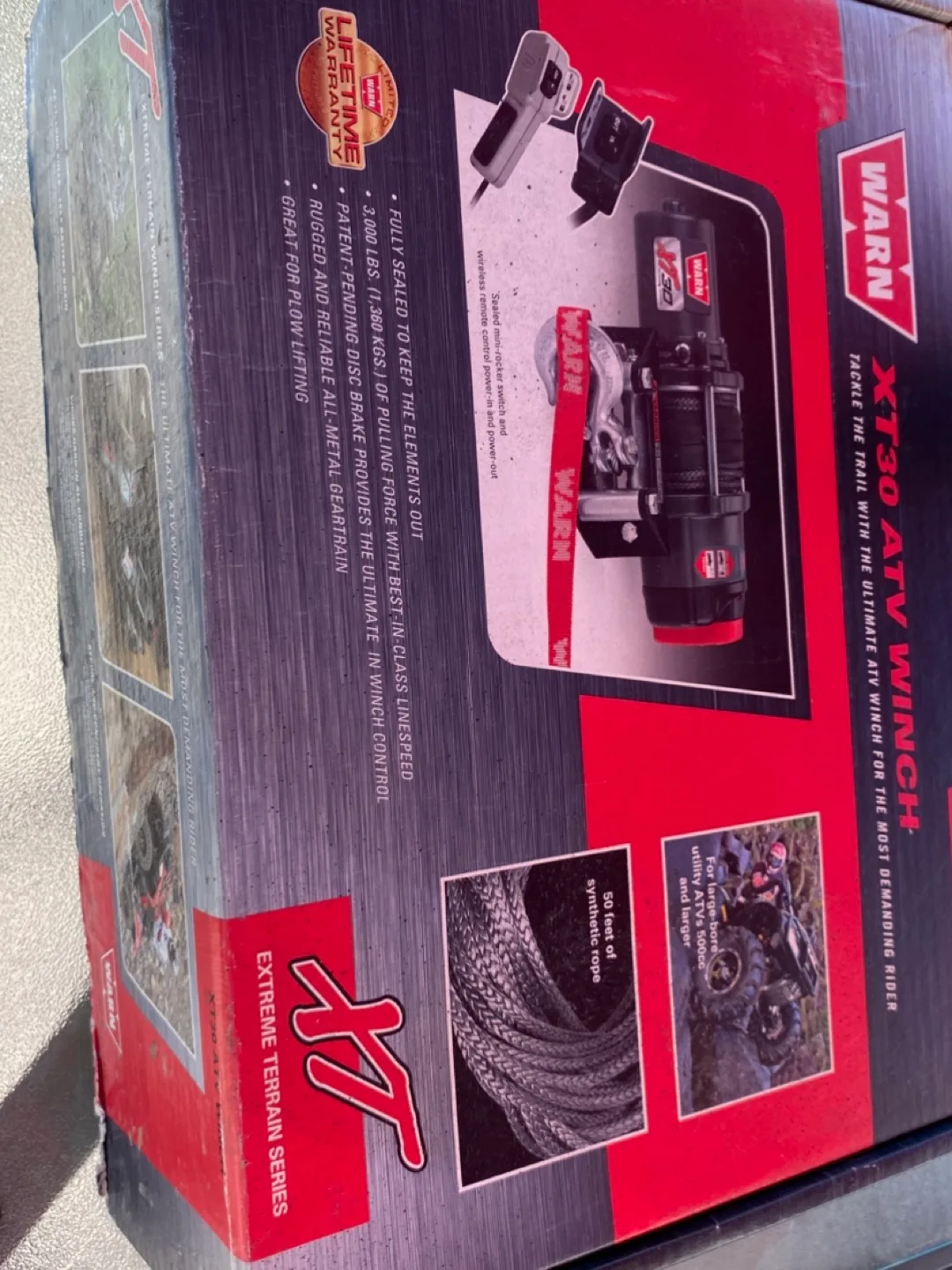 WARN XT30 ATV Winch