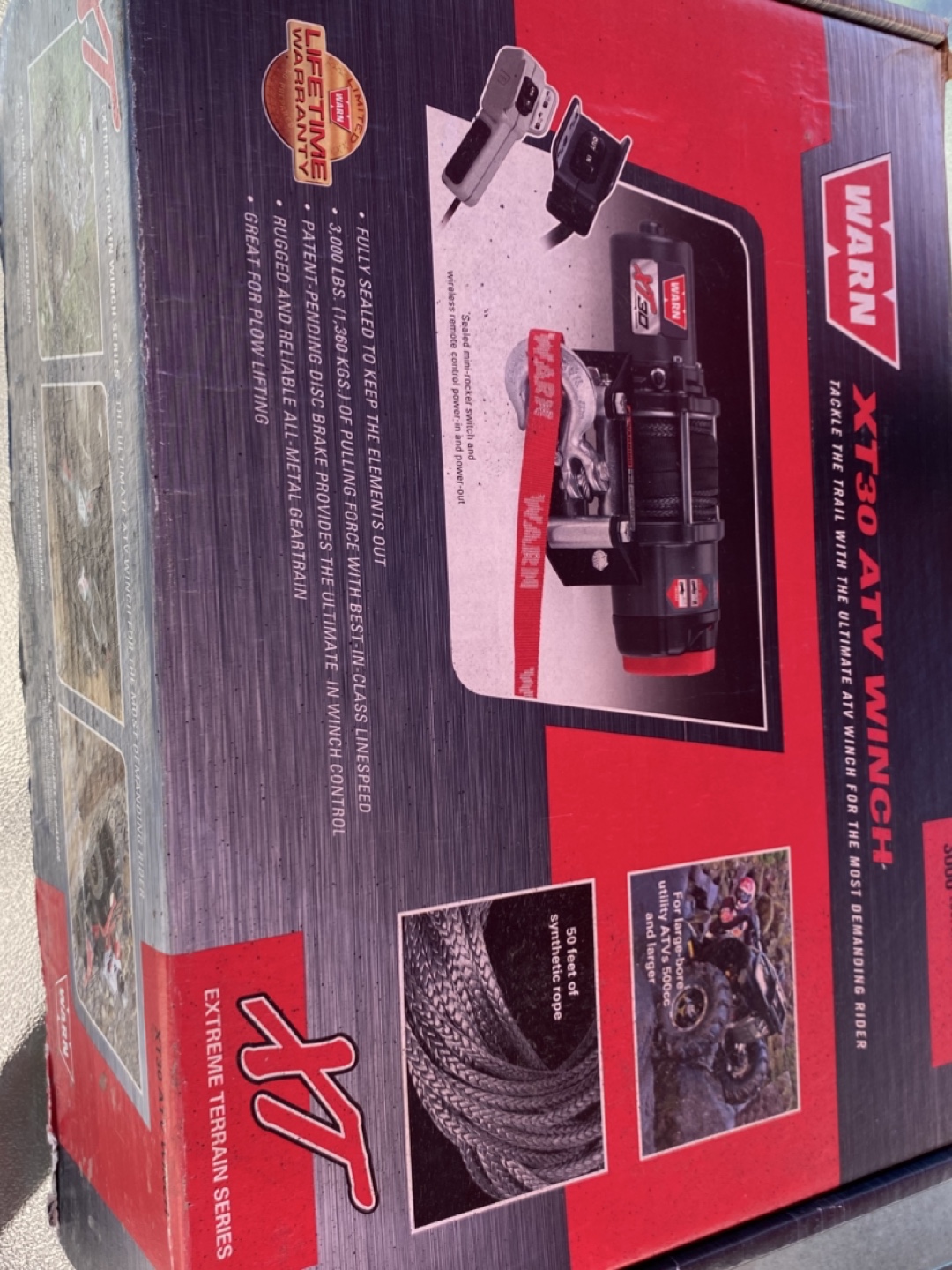 WARN XT30 ATV Winch - photo 4