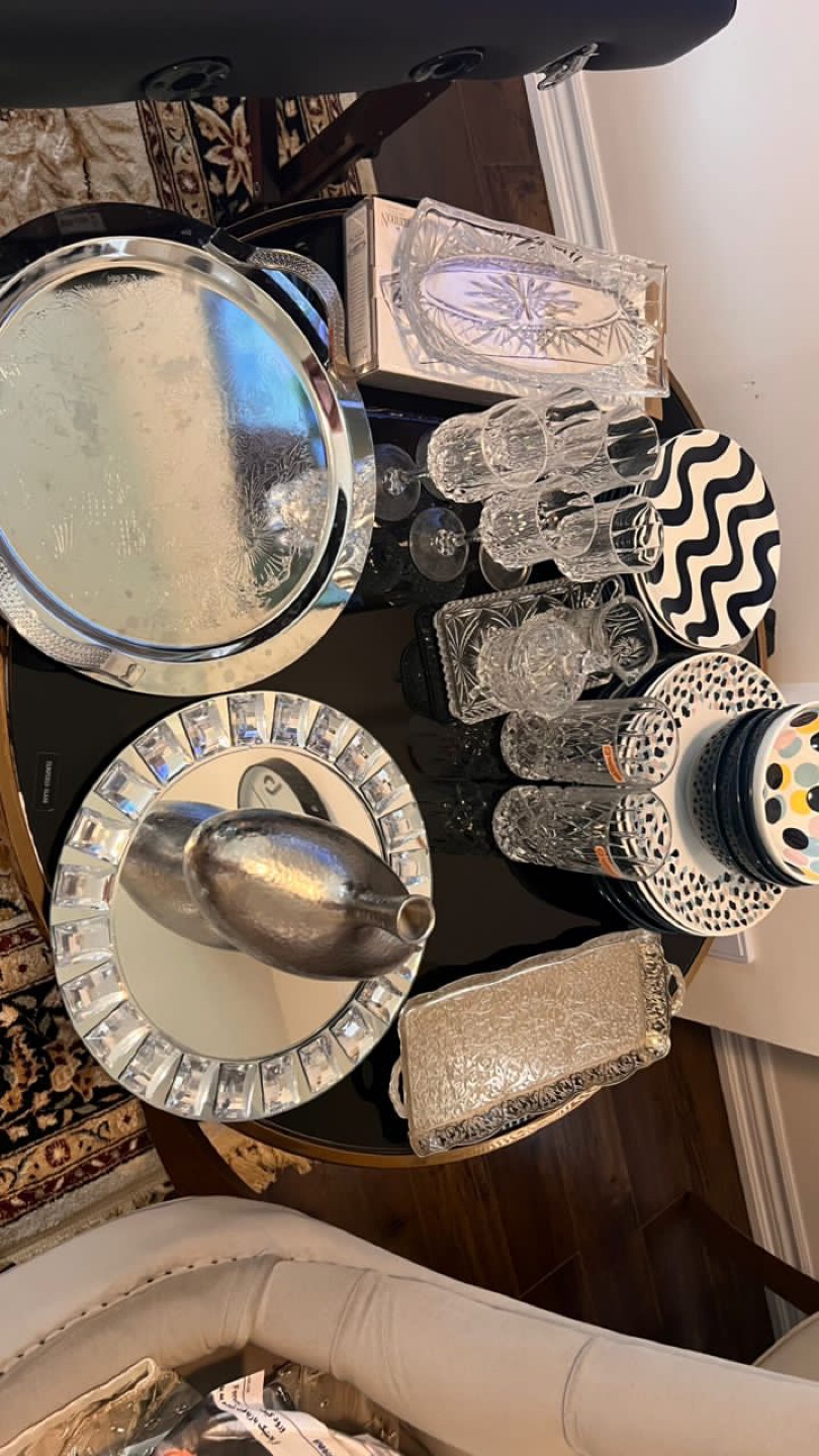 Selection of serving and dining ware