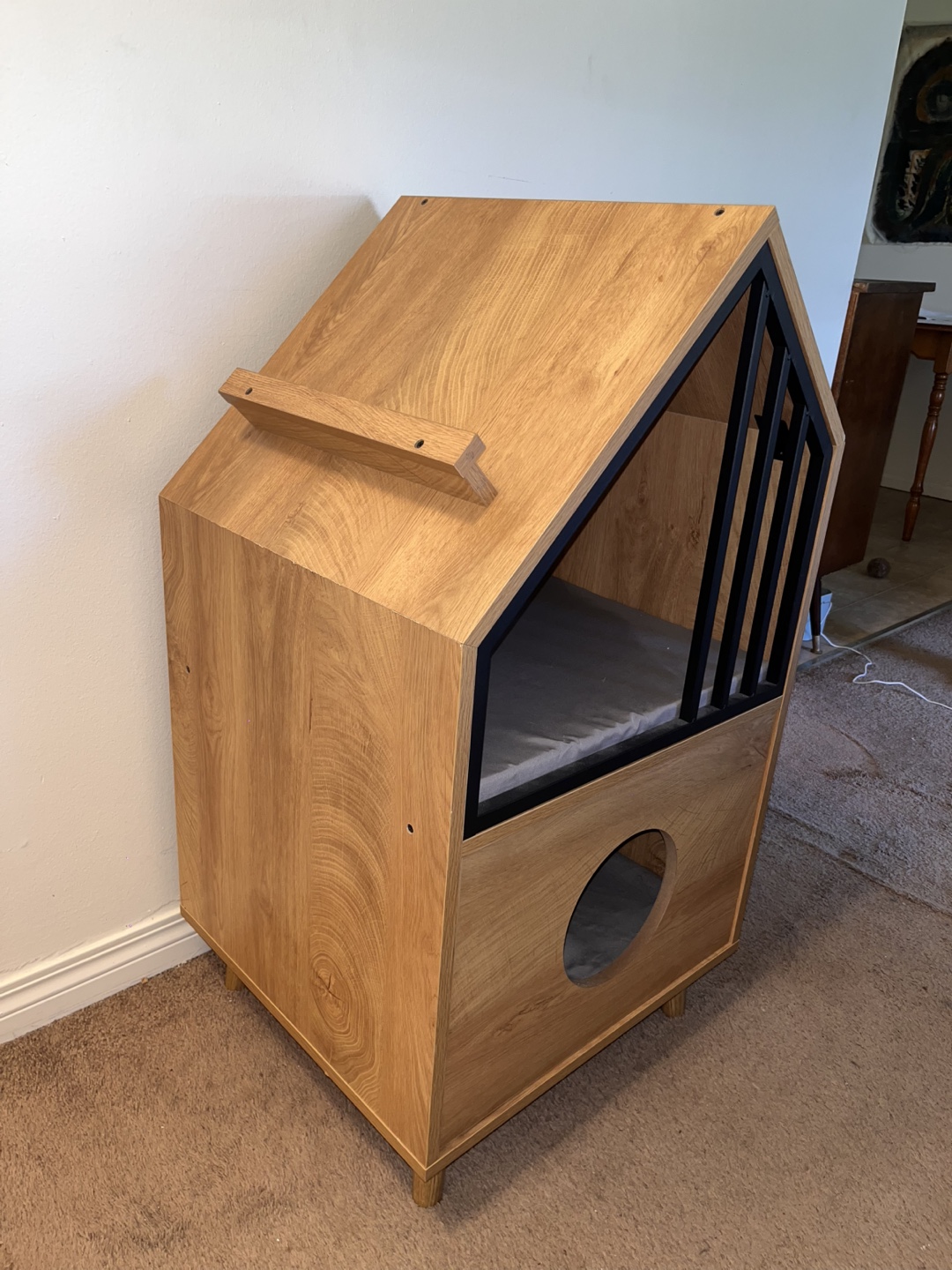 Wooden Cat House - photo 3