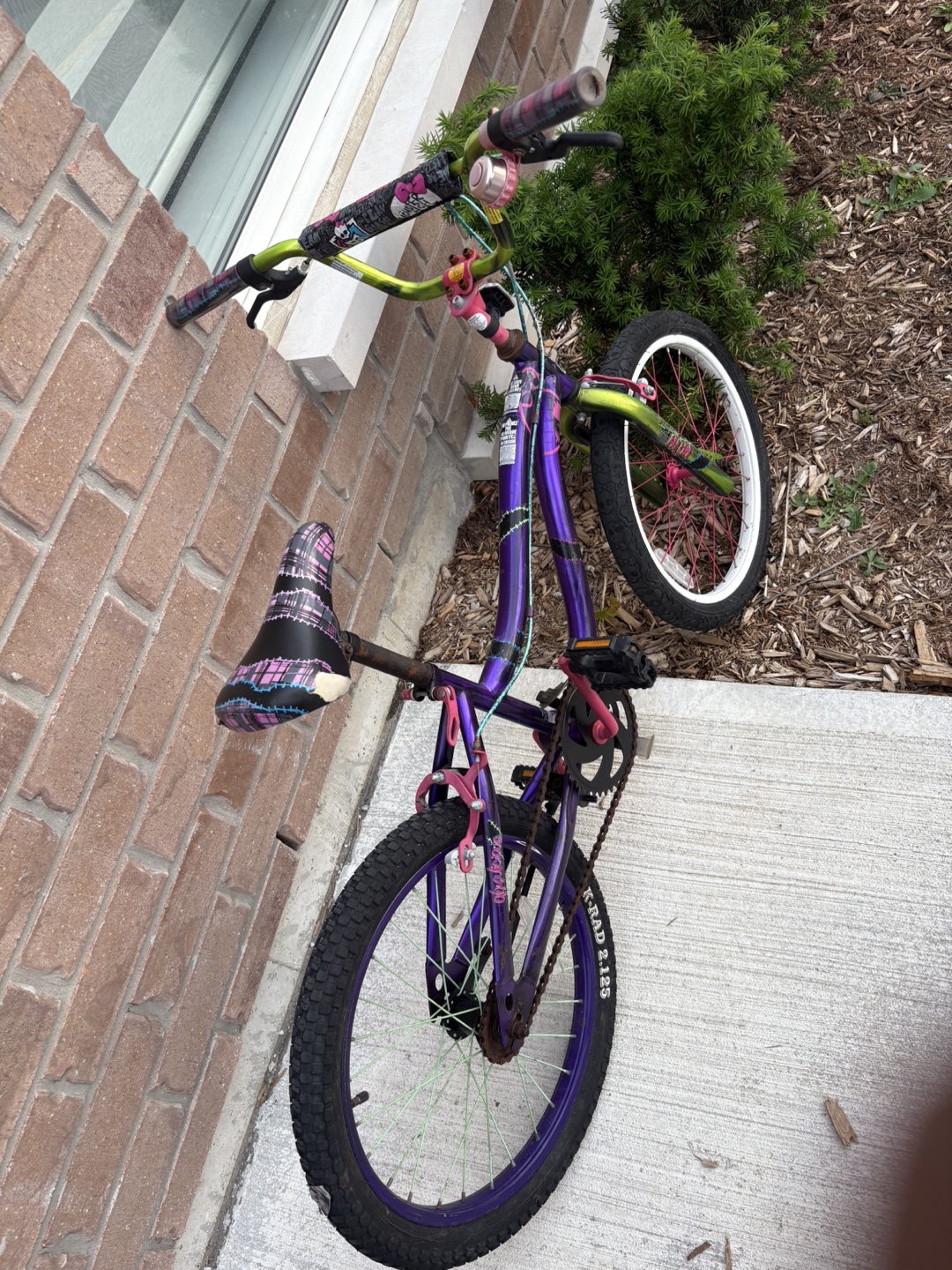 Purple BMX Bike - photo 3