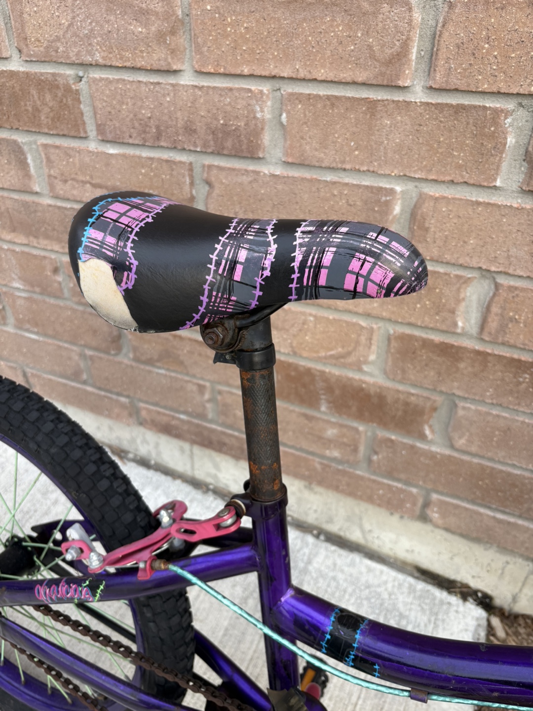 Purple BMX Bike - photo 5