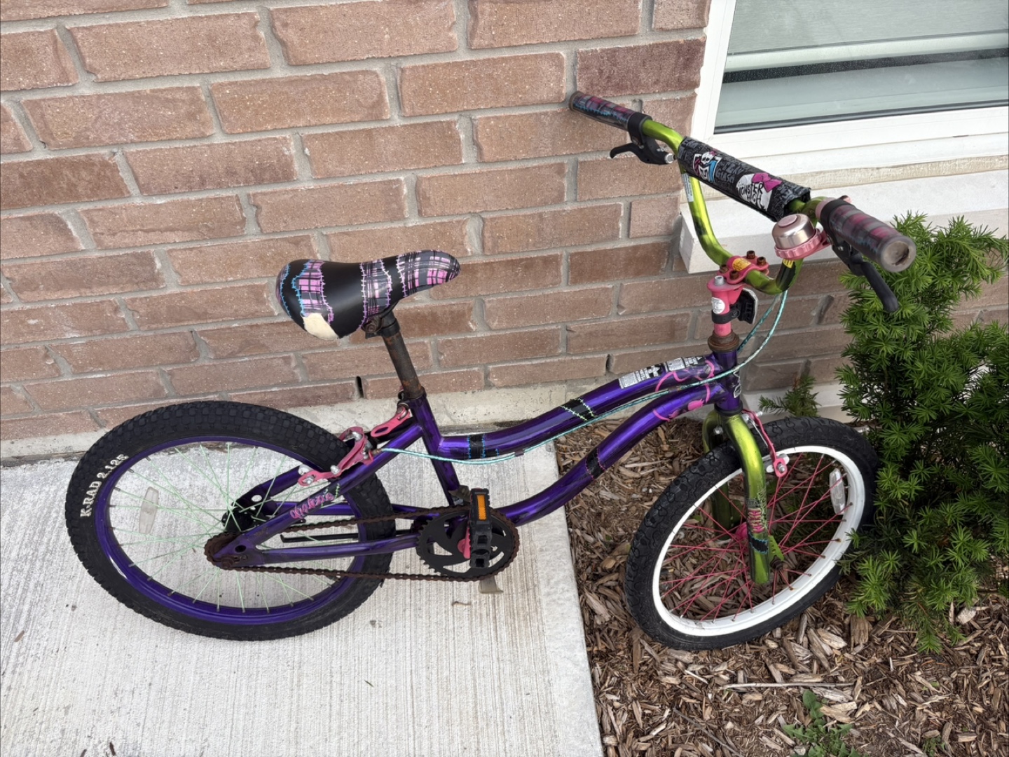Purple BMX Bike - photo 4