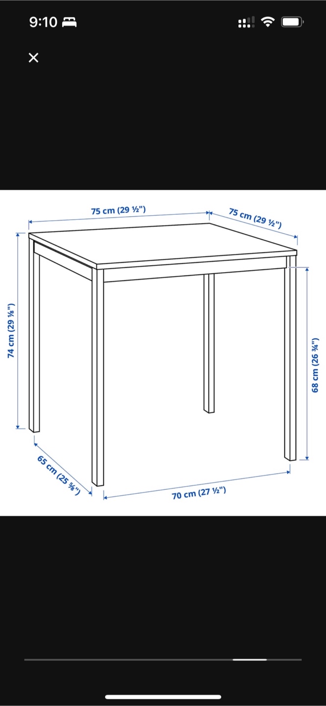 White Square Table - photo 3