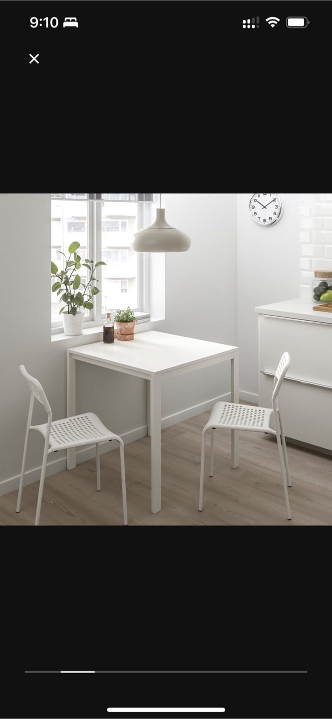 White Square Table - photo 2