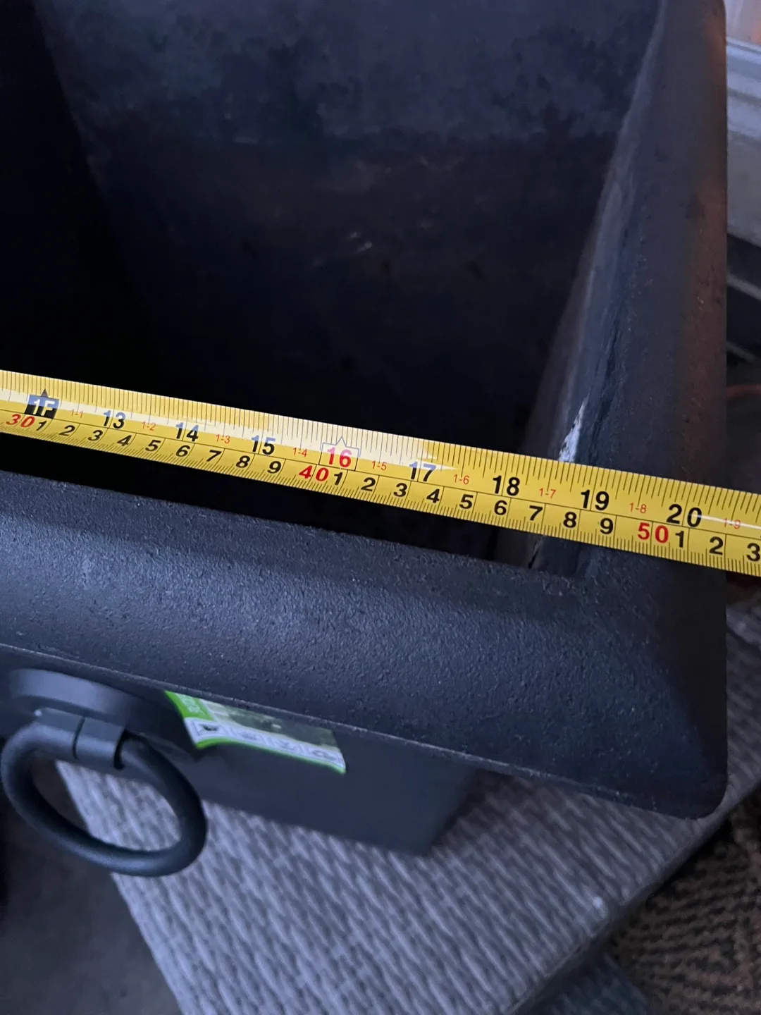 Beautiful black Composite Planter - -40 rated image indicator(4)