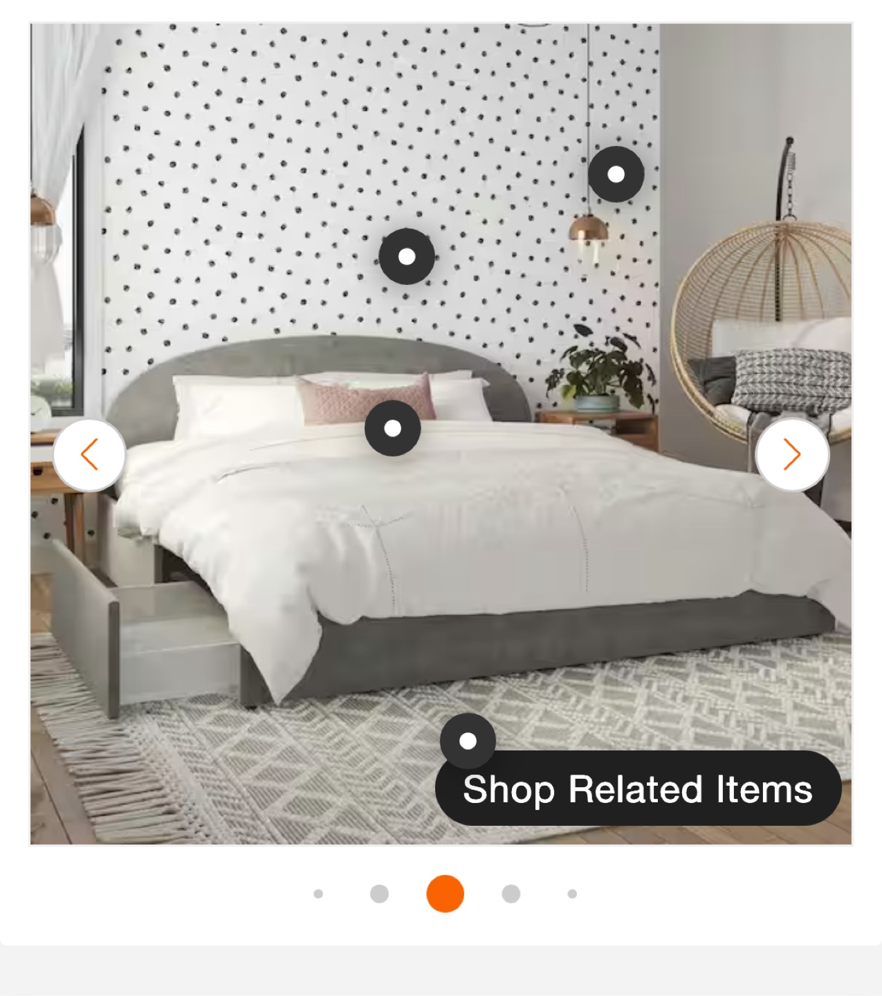 King Bed Frame with storage and DreamCloudMattress - photo 4