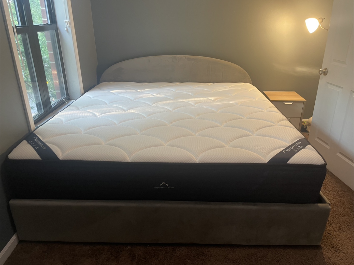 King Bed Frame with storage and DreamCloudMattress - photo 2