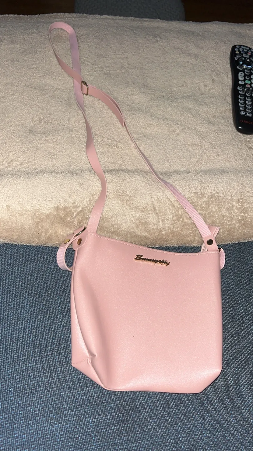 Pink Crossbody Bag #freecycle thumbnail