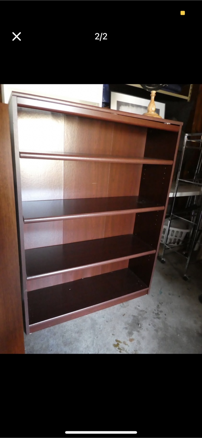 Wooden Bookshelf