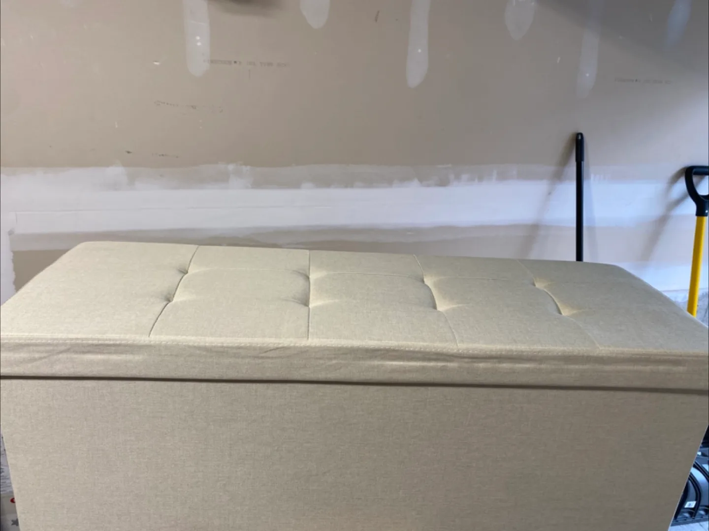 SONGMICS Storage Ottoman Bench BIEGE thumbnail