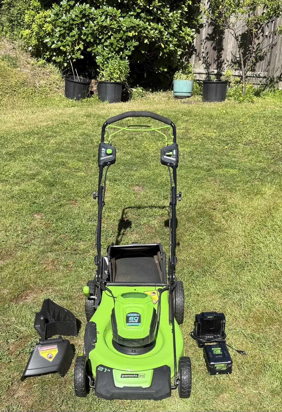 Greenworks Pro 21" Self-Propelled Lawn Mower