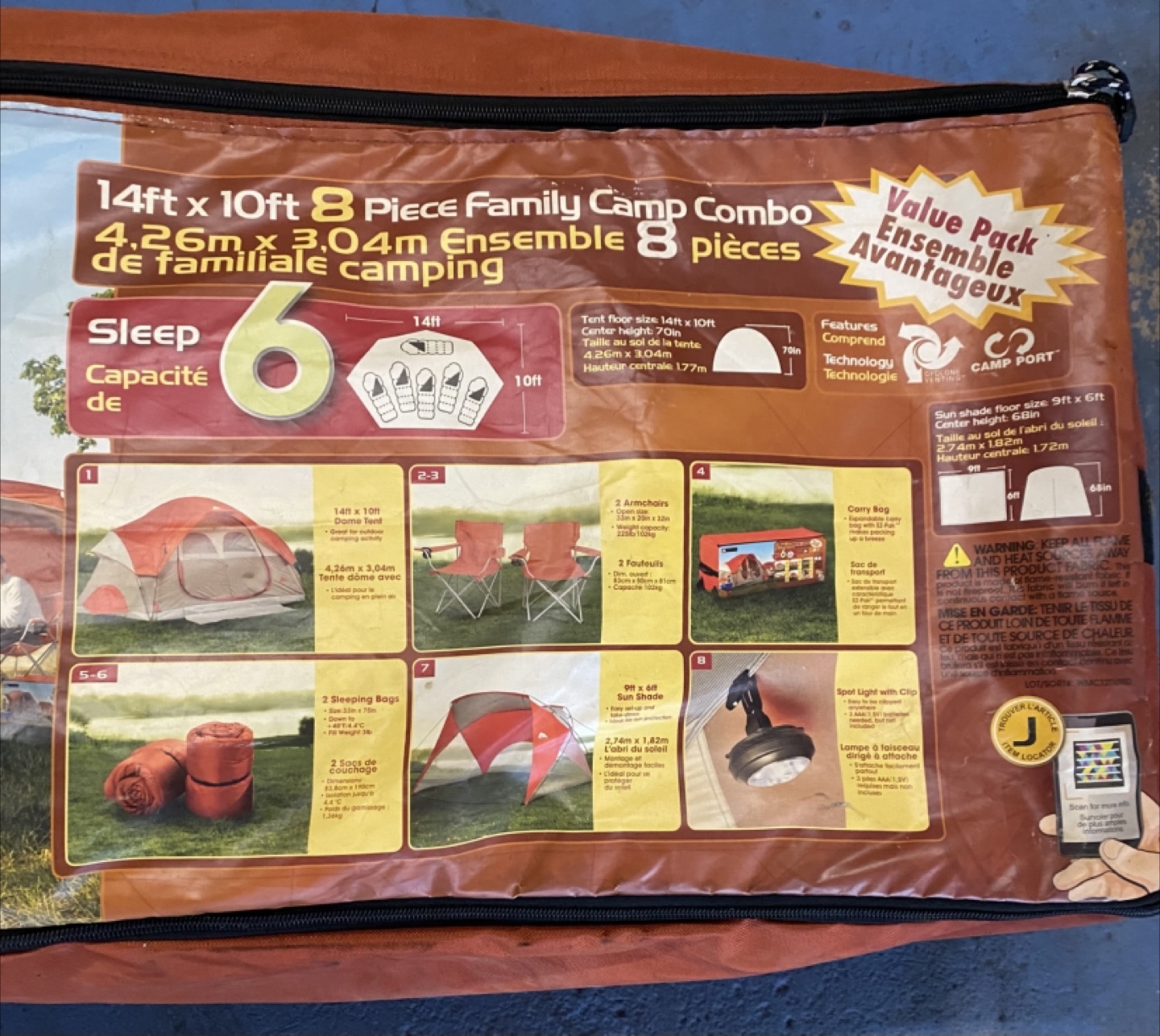 Ozark Trail Family Camping Tent