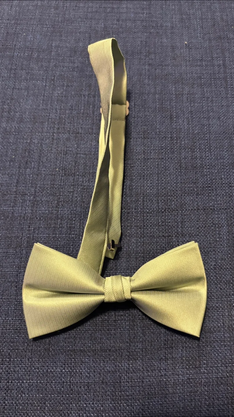 Sage Green Bow Tie thumbnail
