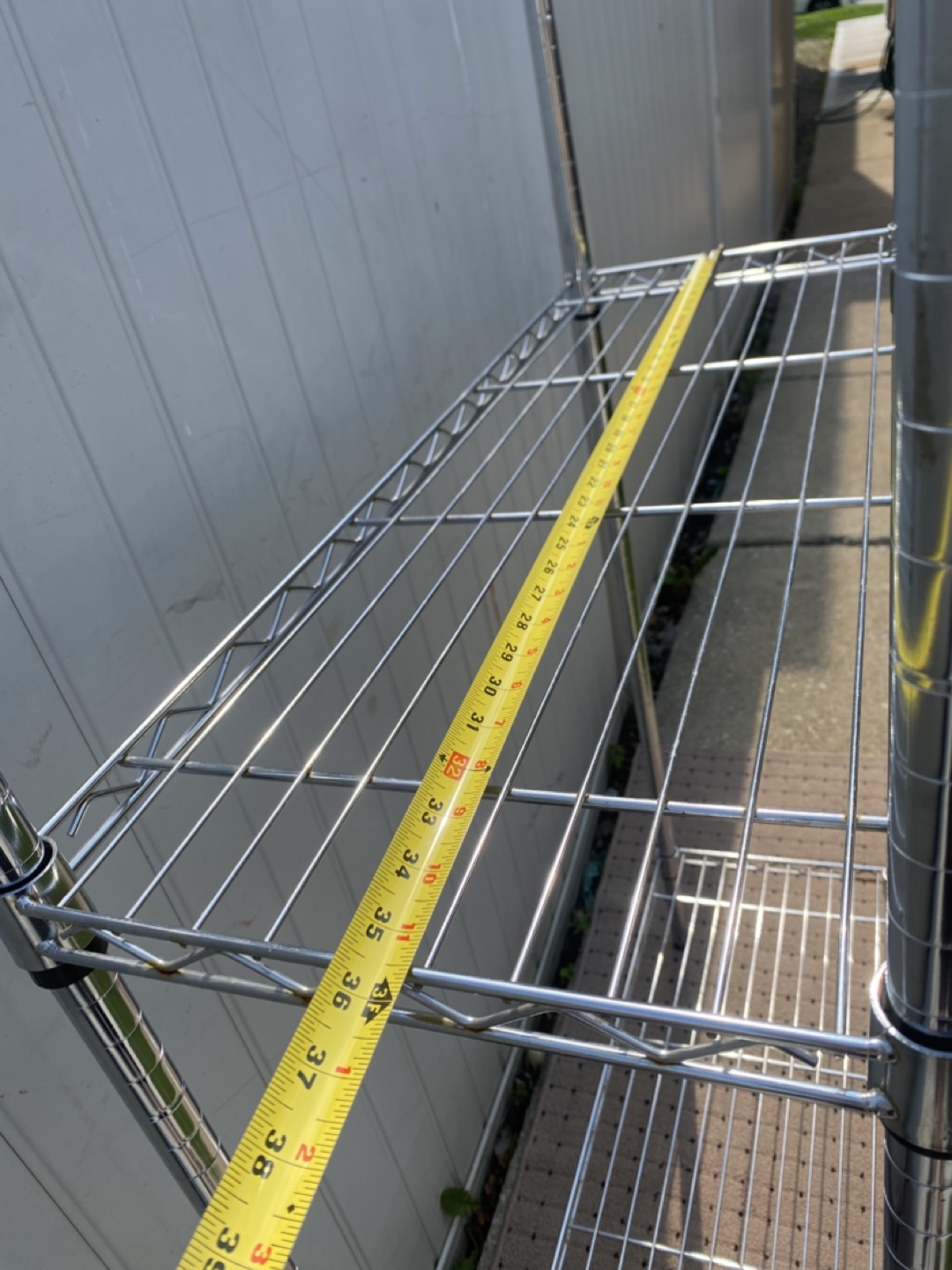 Chrome Shelving Unit - photo 5