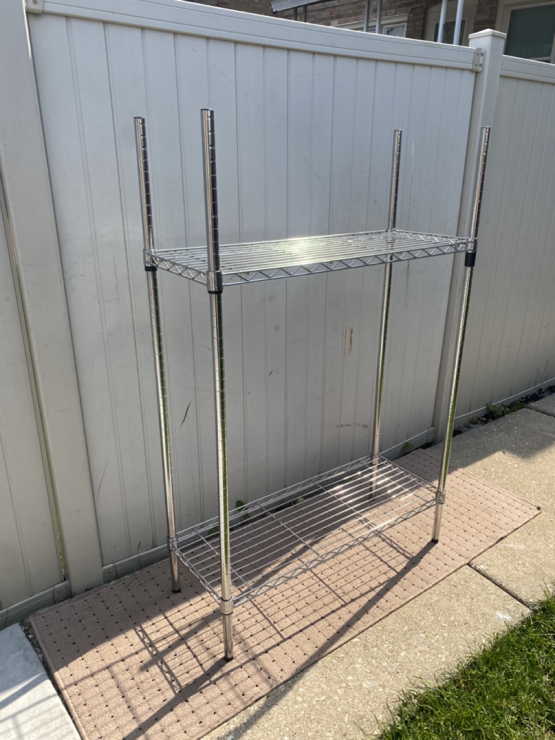 Chrome Shelving Unit - photo 2