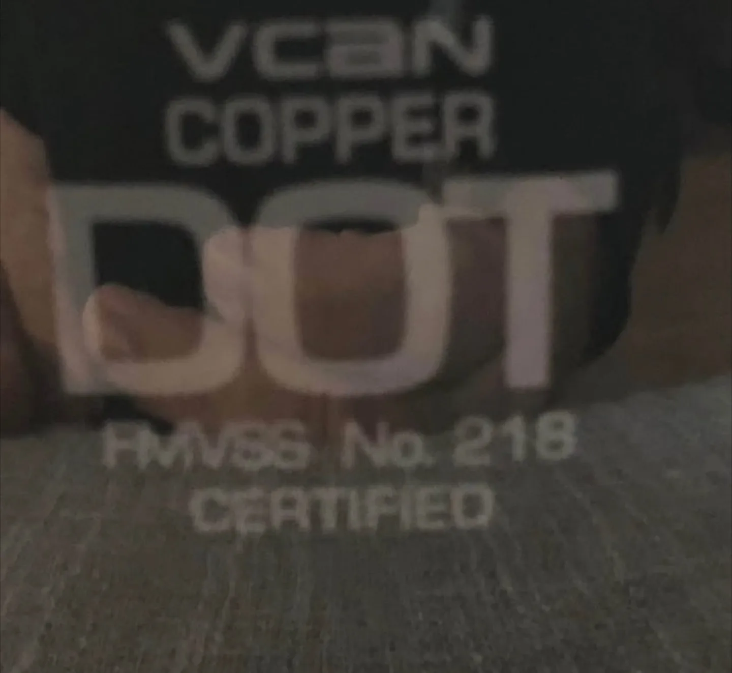 VCAN DOT Certified Helmet image indicator(4)