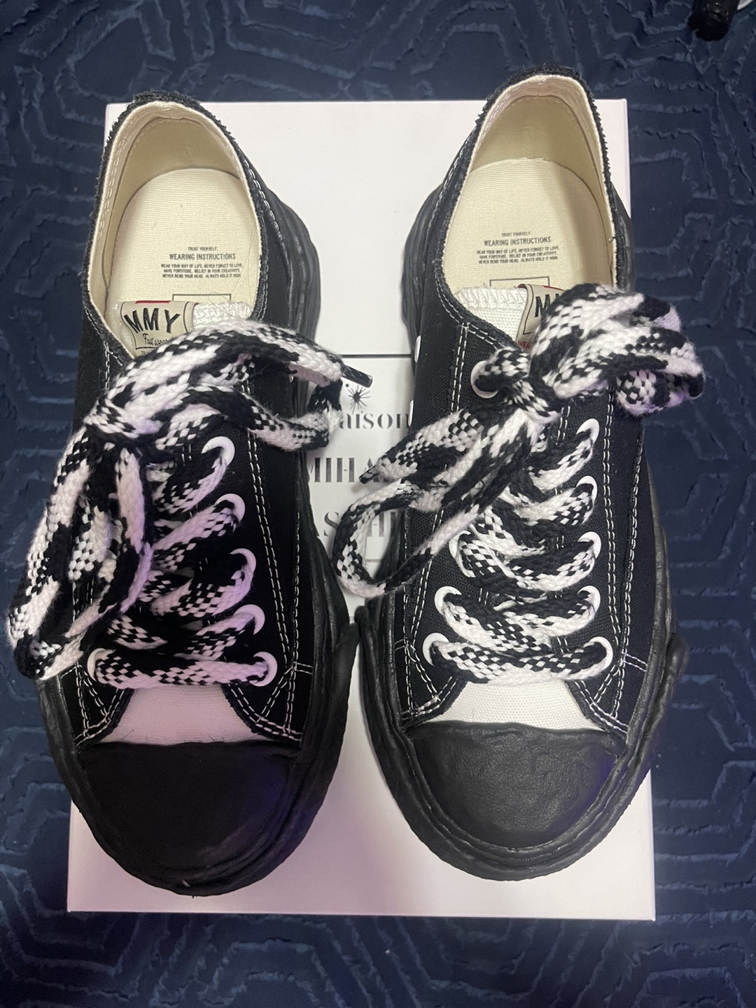 Maison MIHARA YASUHIRO Black Sneakers - photo 2