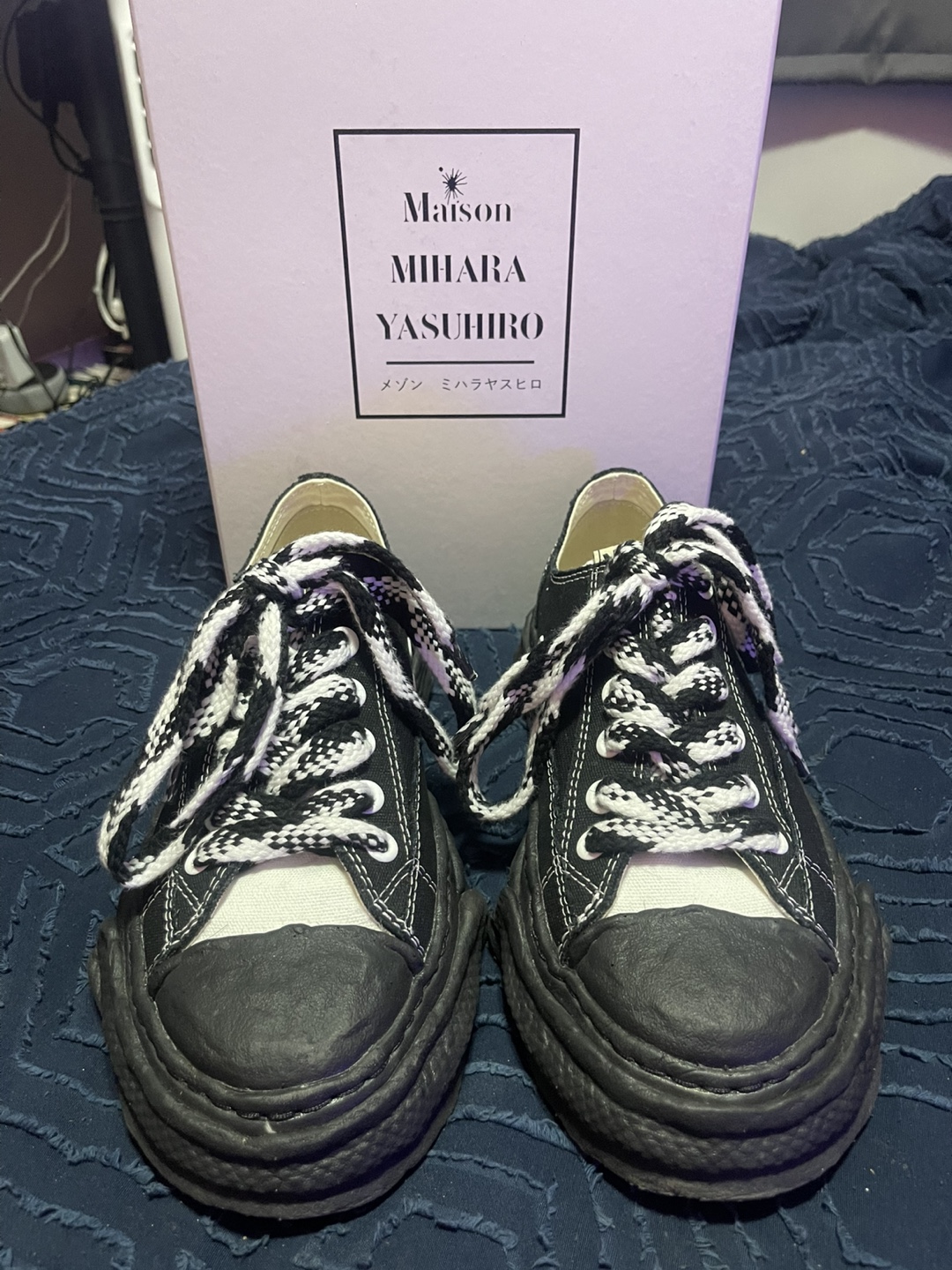Maison MIHARA YASUHIRO Black Sneakers