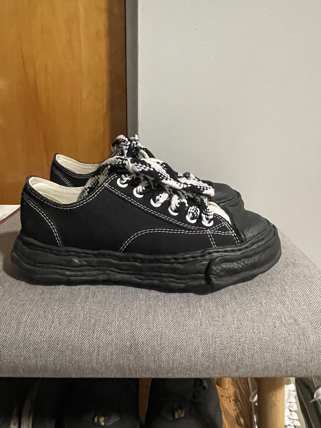 Maison MIHARA YASUHIRO Black Sneakers - photo 3