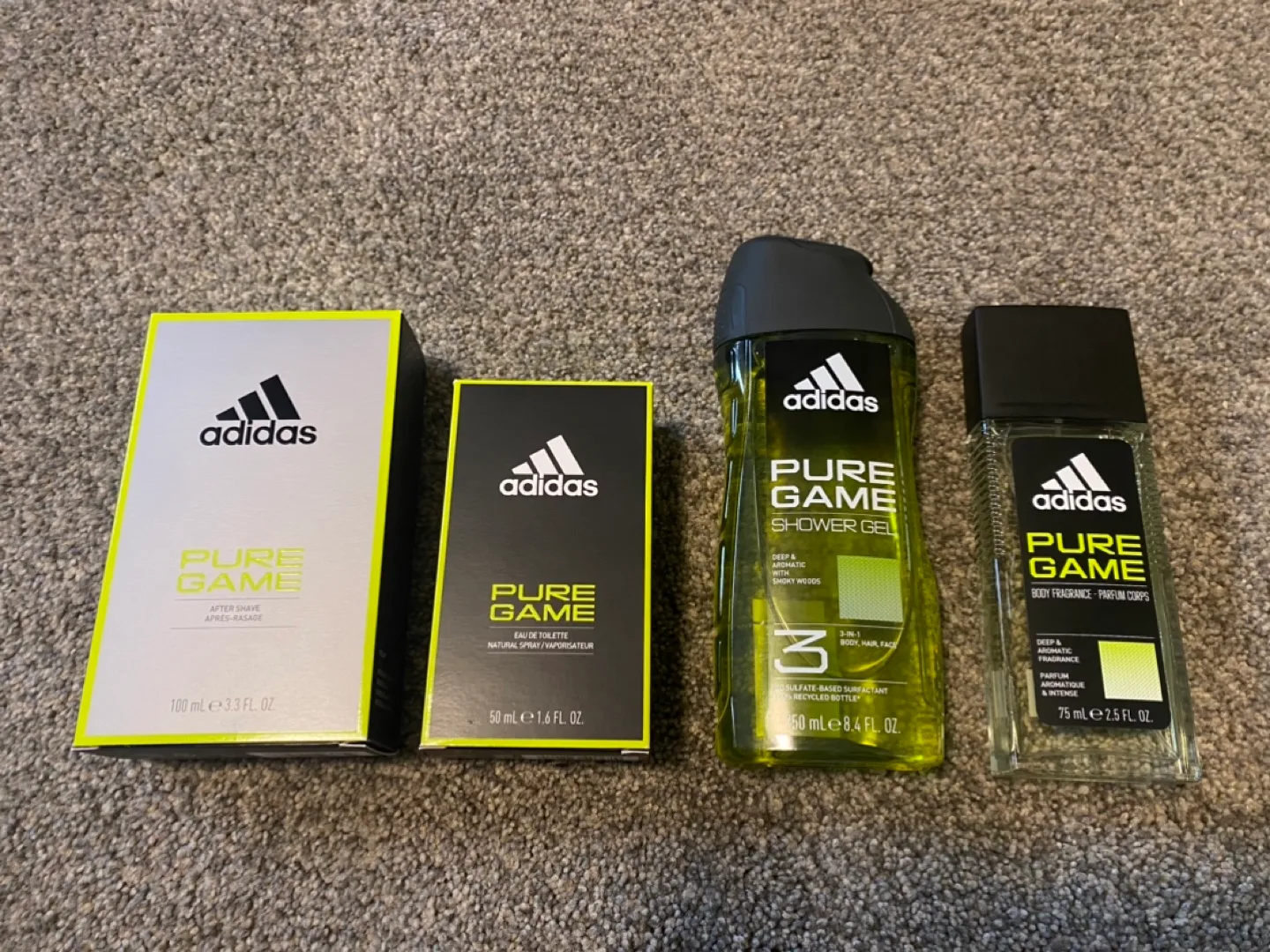 Adidas Pure Game Cologne Set thumbnail