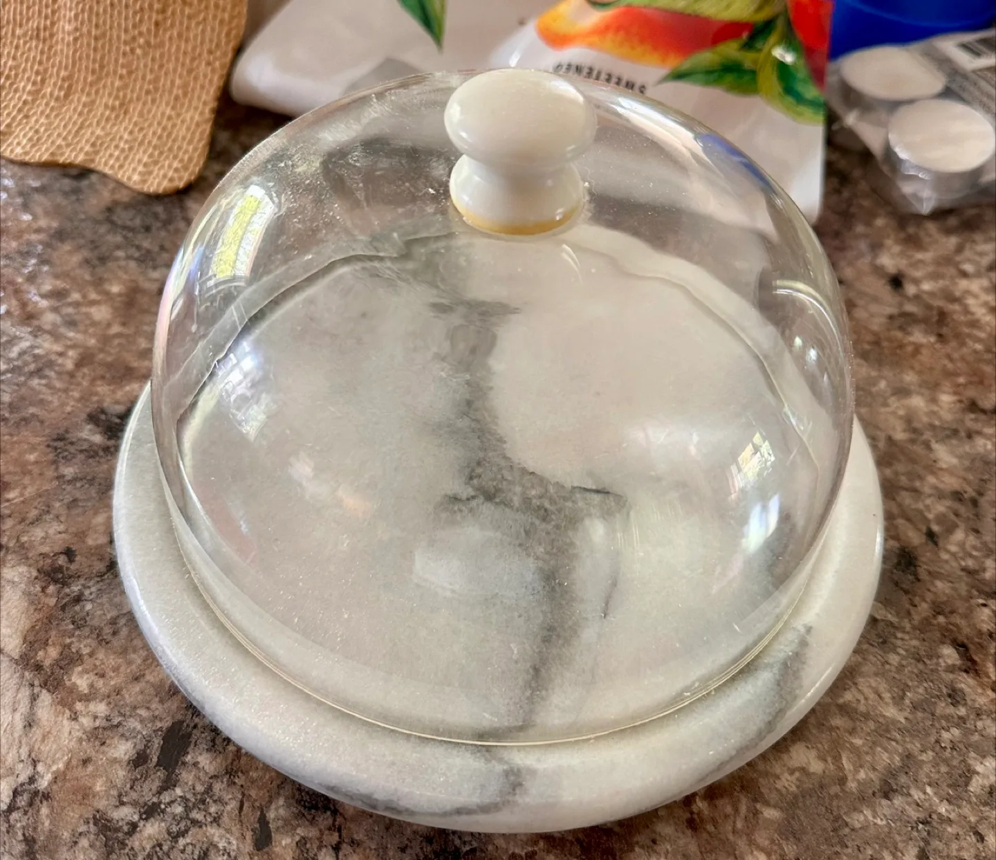 Marble and Dome serving set