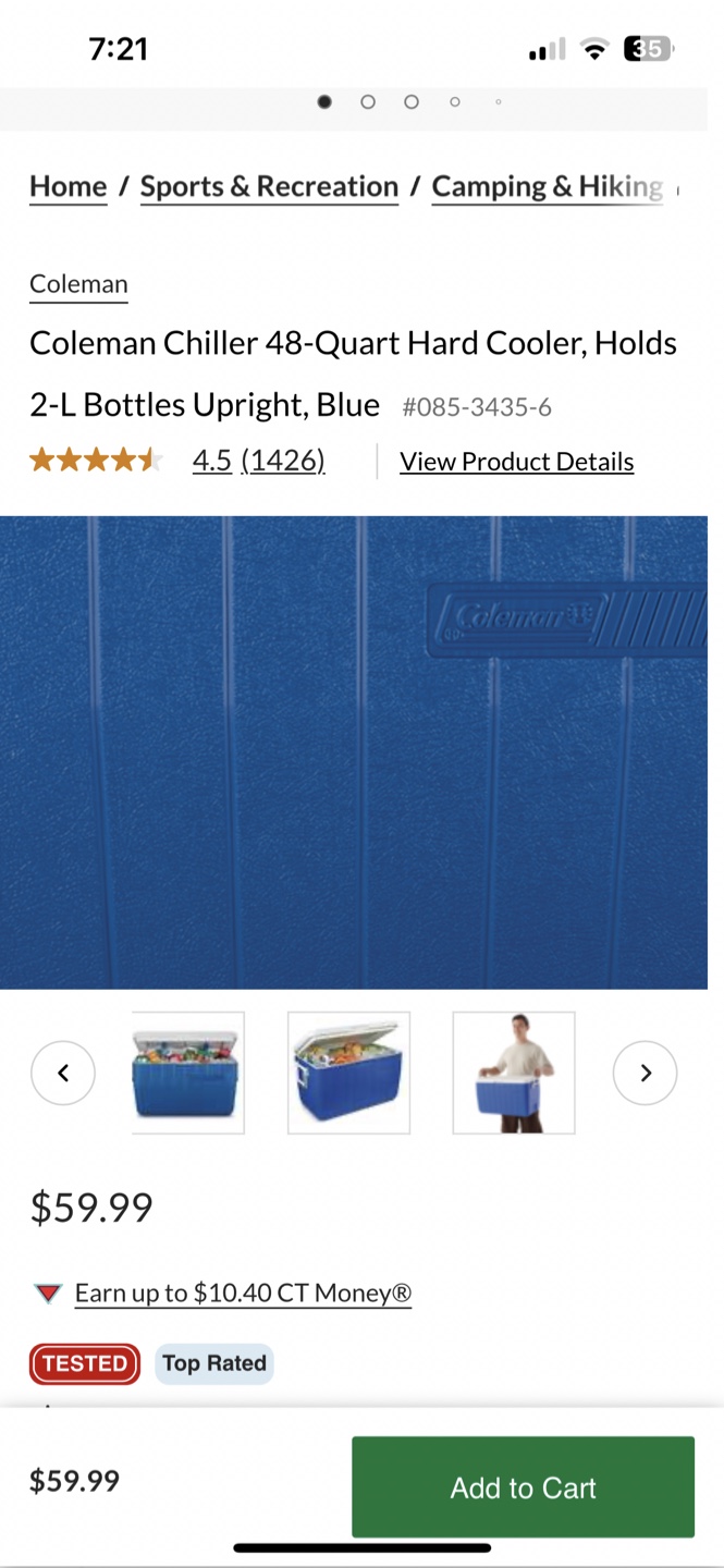 Coleman Cooler 45 L Brand New - photo 5