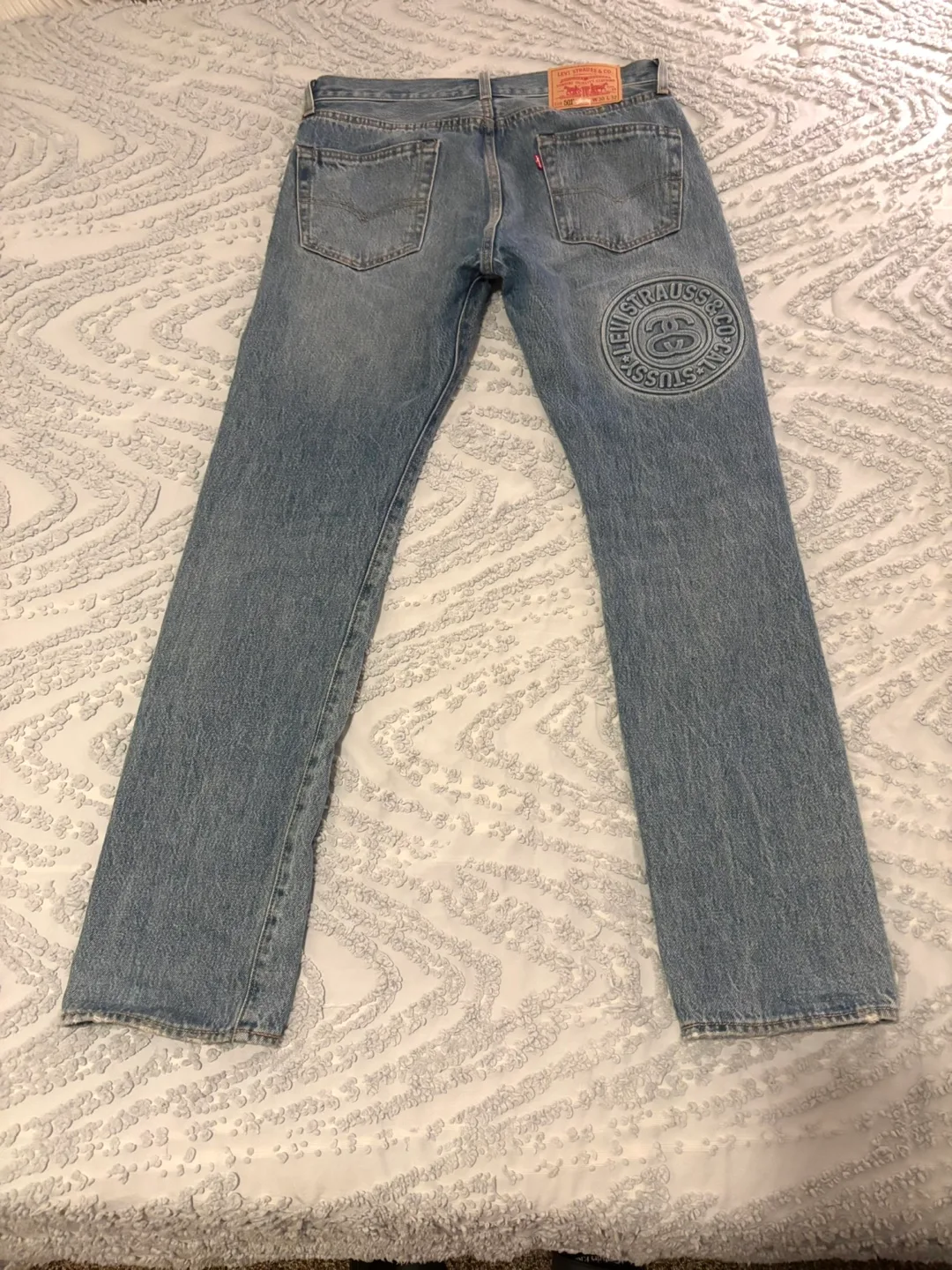 Stussy x Levis Embossed 501 Jeans image indicator(5)