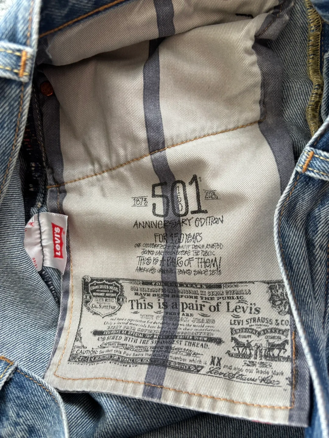 Stussy x Levis Embossed 501 Jeans image indicator(7)