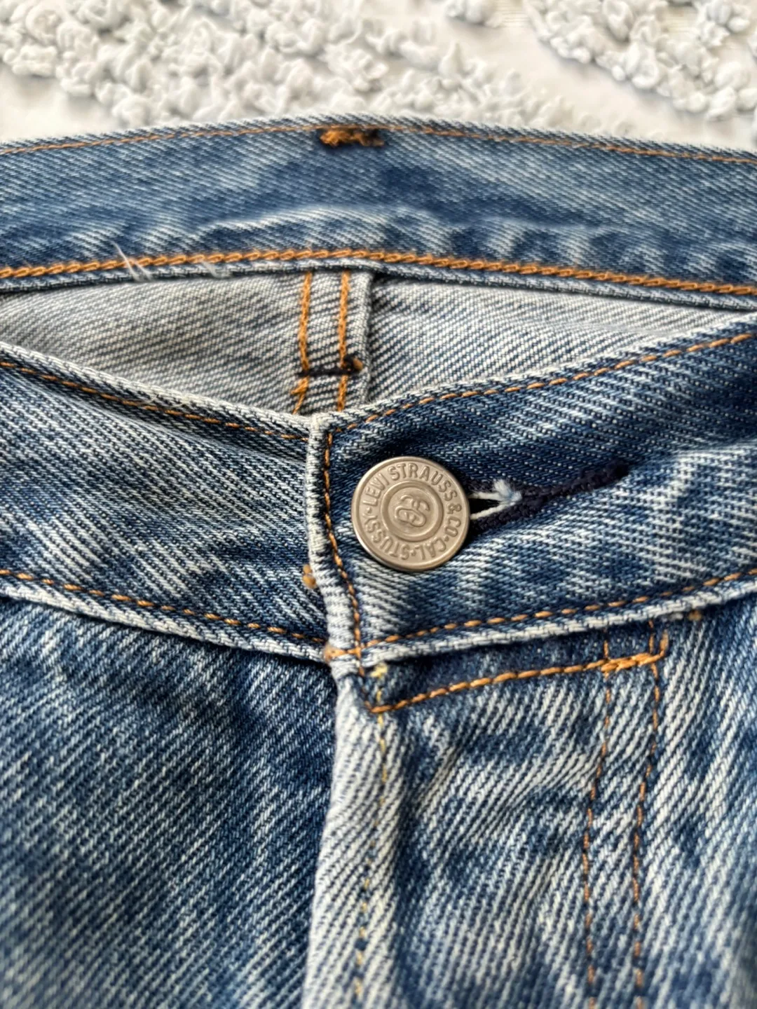 Stussy x Levis Embossed 501 Jeans image indicator(4)