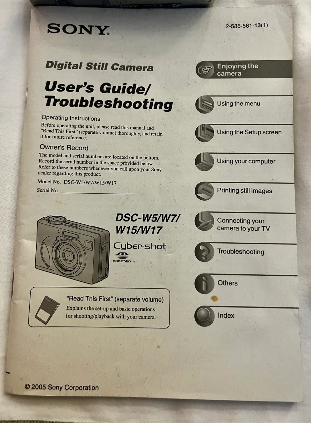 Sony Cyber-shot 📸 Digital Camera with Accessories image indicator(2)