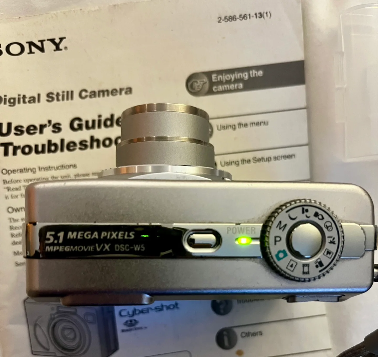 Sony Cyber-shot 📸 Digital Camera with Accessories image indicator(5)
