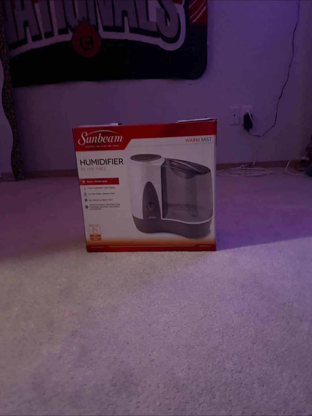 Sunbeam Warm Mist Humidifier image indicator(2)