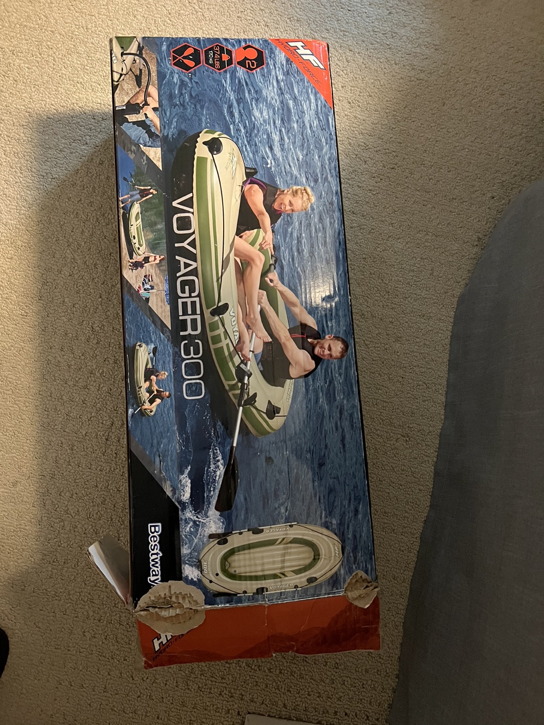 Boat for 2 - Voyager 300 Inflatable Boat