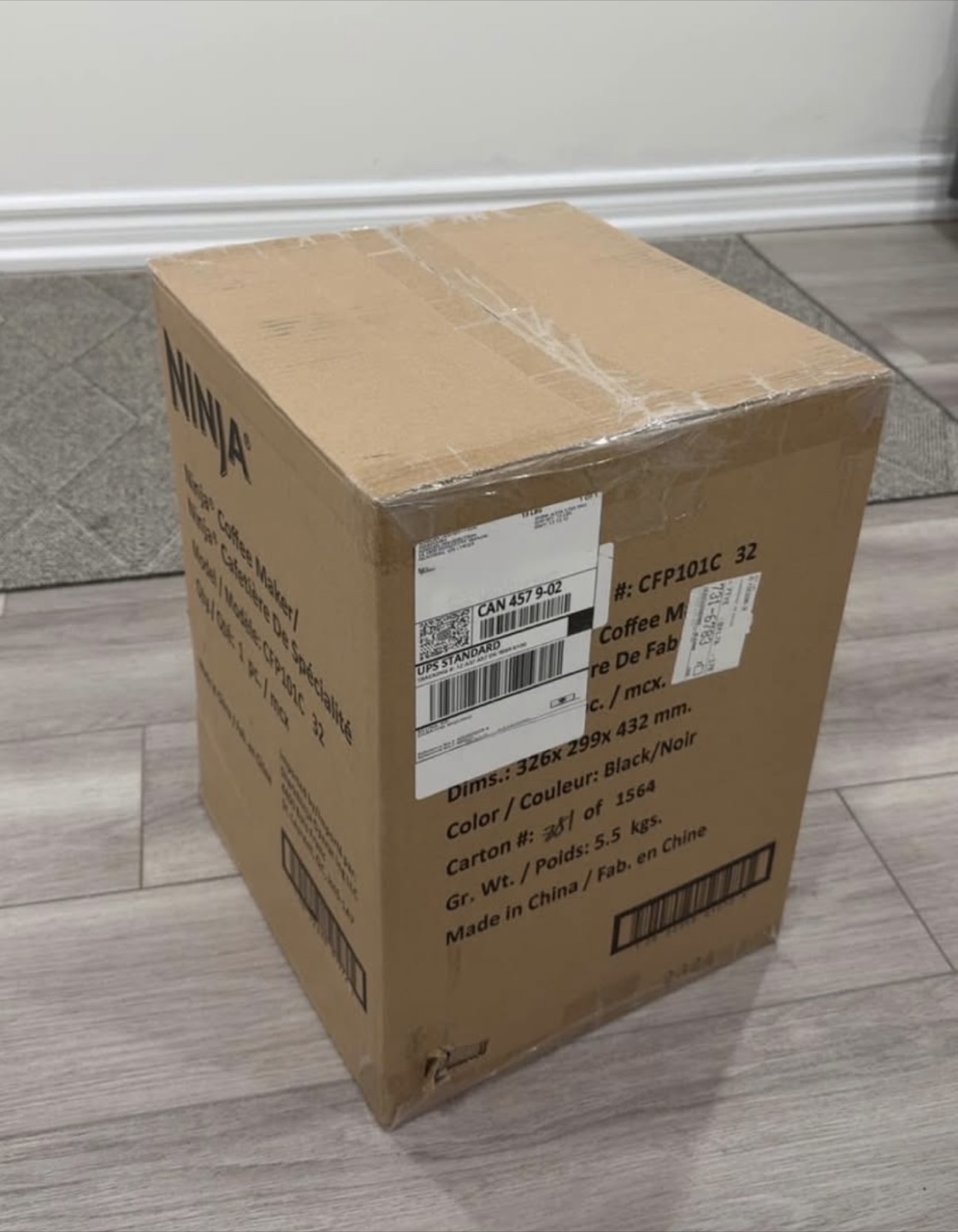 NINJA COFFEE MAKER-Brand New Never opened - 1yr warranty
