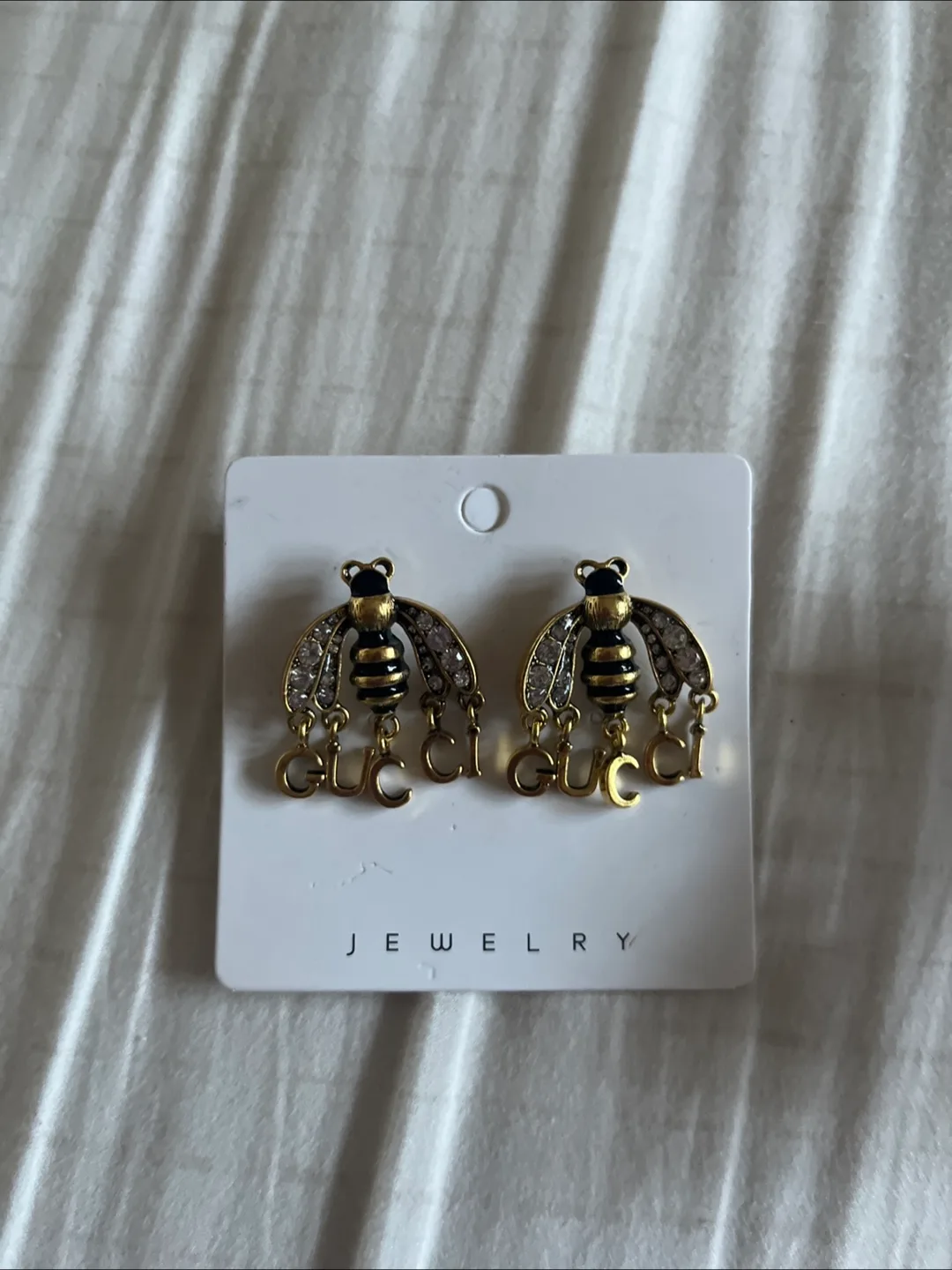You favourited this Message me. Bee Earrings image indicator(2)