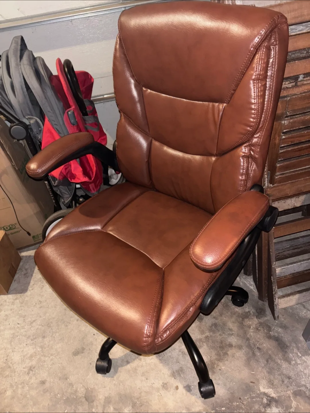 1 leather desk chair thumbnail